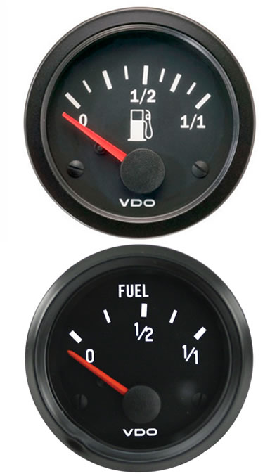 fuel vdo gauges